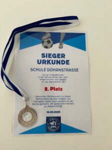 Siegerurkunde 2.Platz